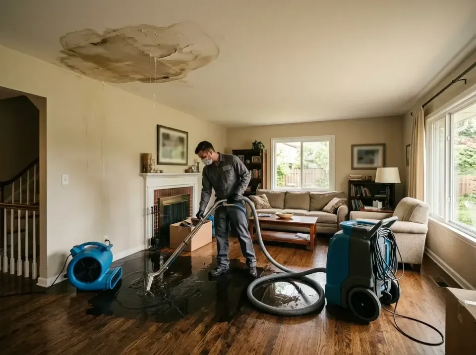 attic-pipe-burst-ceiling-drip-008 — frequently asked questions, Water Damage Restoration & Carpet Care in Winters, CA